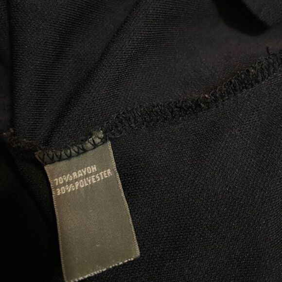 Josephine Chaus Navy Blue button front V-neck cardigan, size XL - Picture 5 of 5